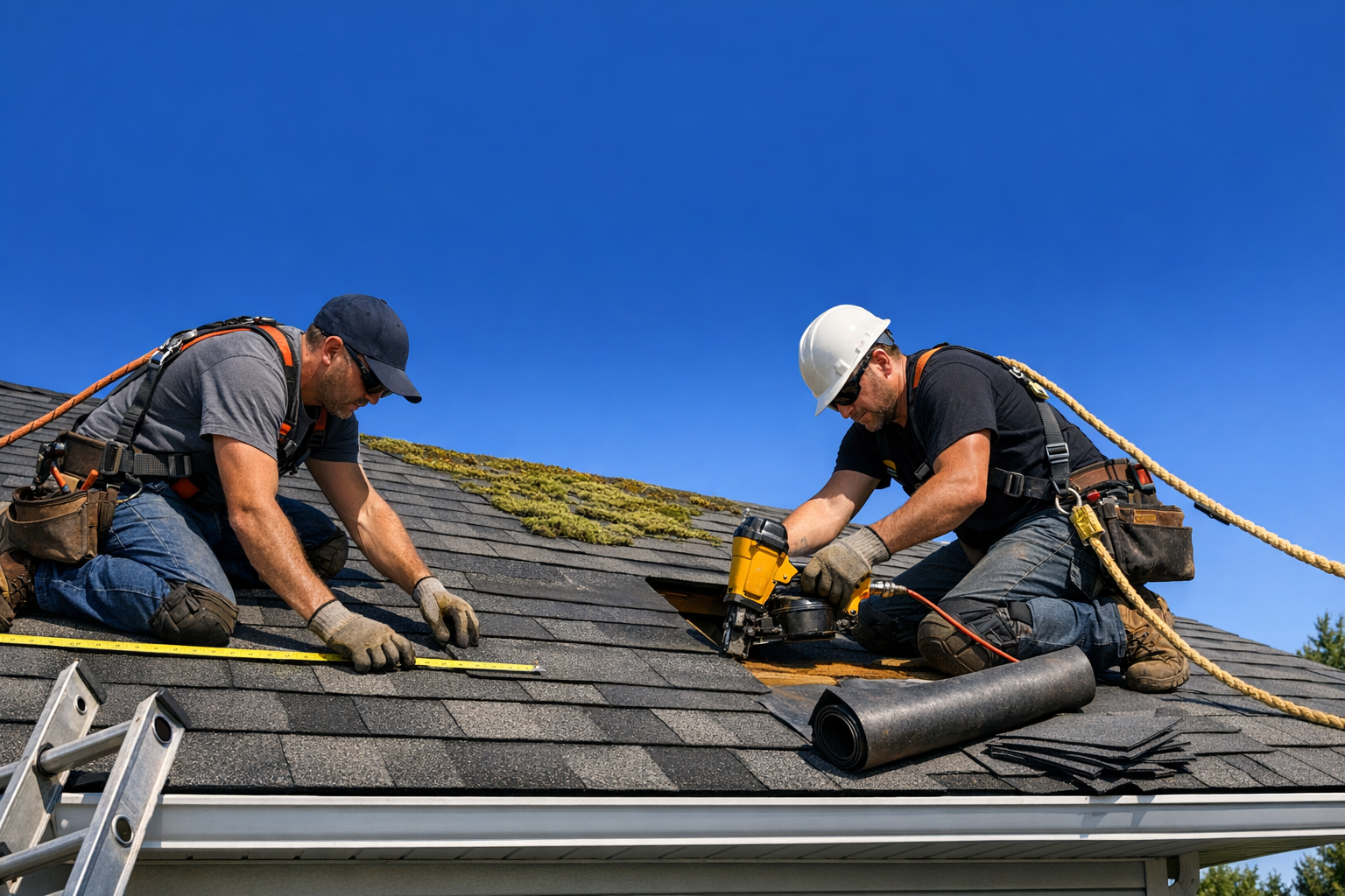 Moss Removal Roof